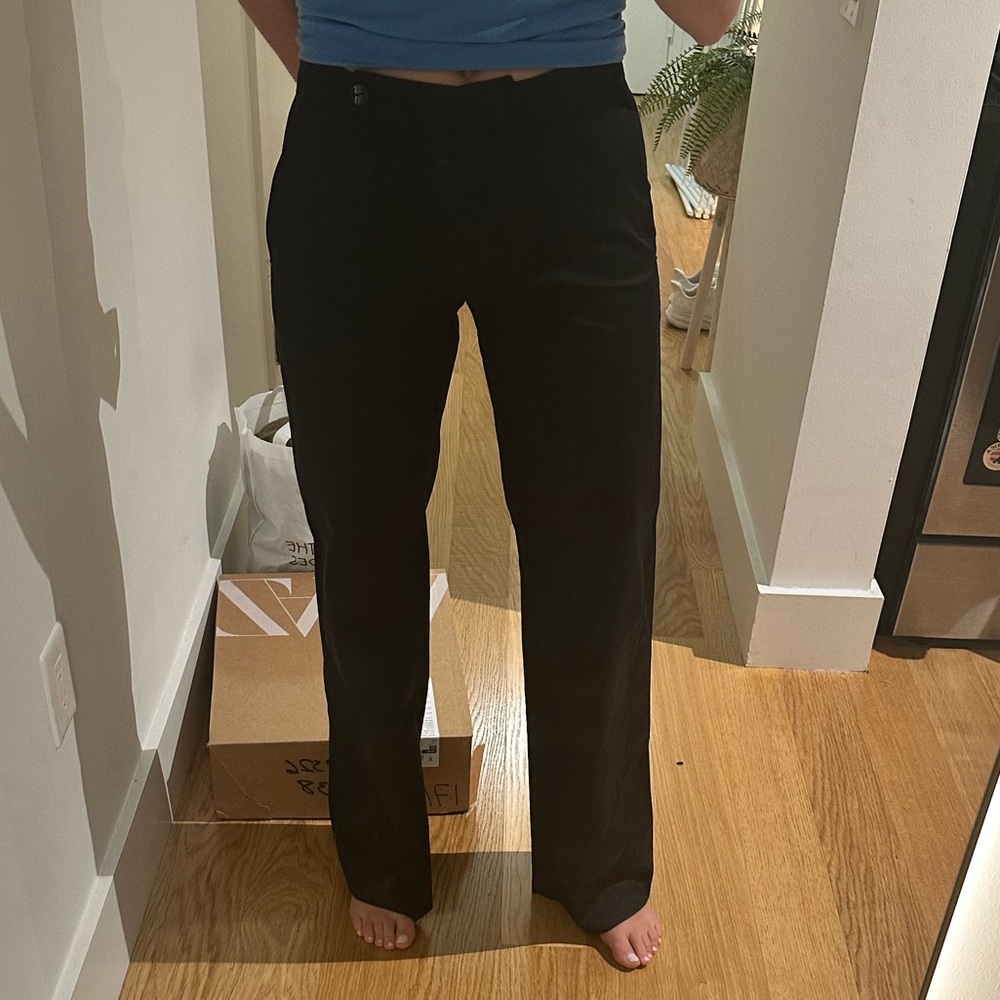 MaxMara Black Flare Trouser